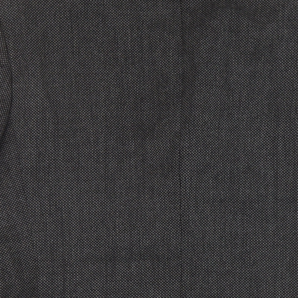 Brook Taverner Mens Grey Polyester Jacket Suit Jacket Size 42 Regular