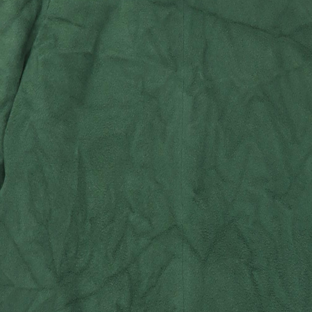 Lampert Womens Green Overcoat Coat Size 12 Button