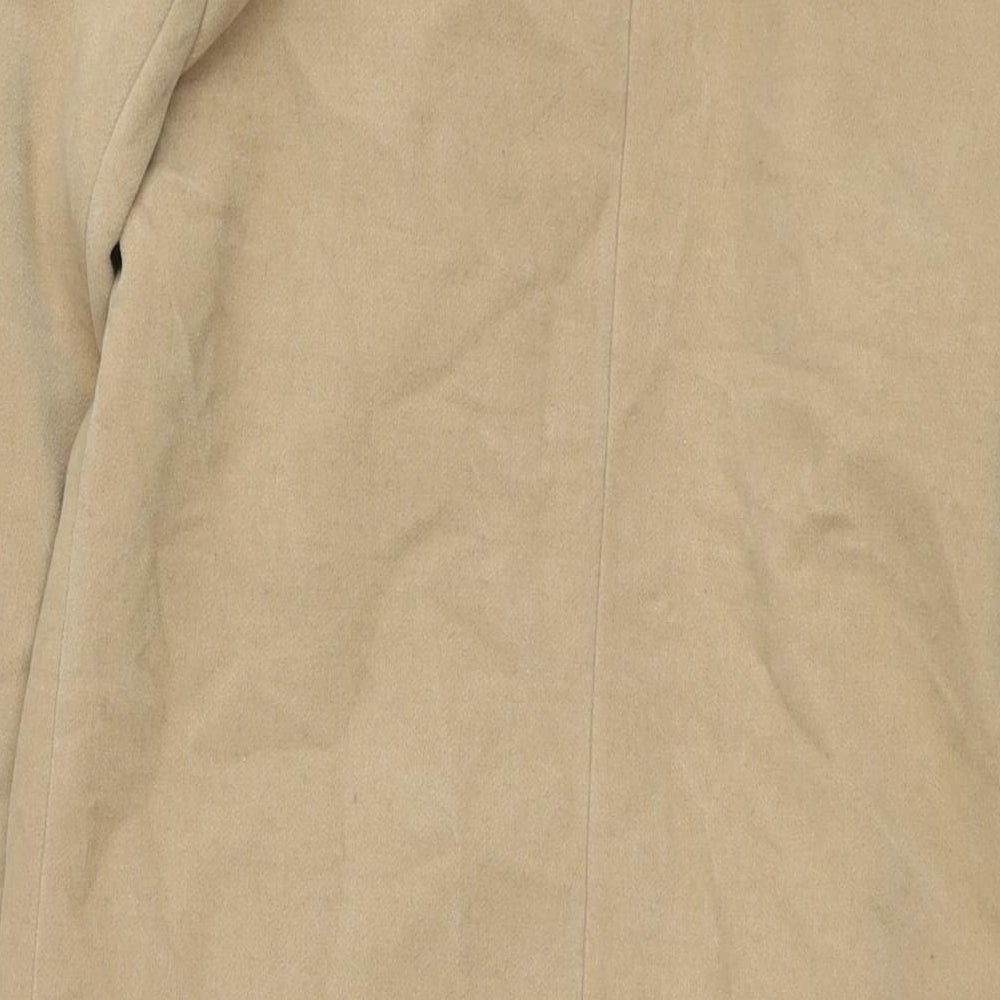 Missguided Womens Brown Overcoat Coat Size 8 - No Closure