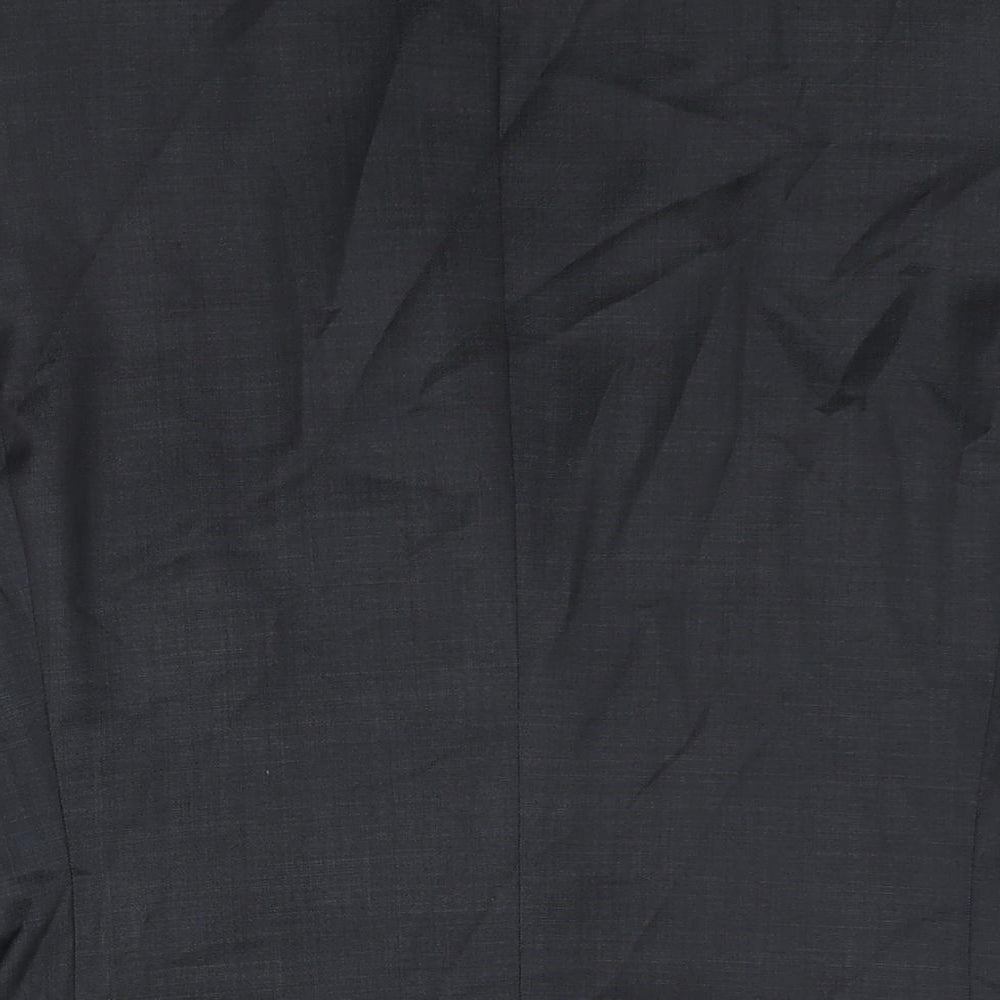NEXT Mens Grey Wool Jacket Suit Jacket Size 36 Regular
