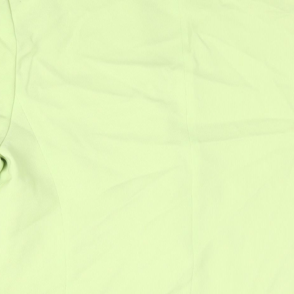 Personal Choice Womens Green Jacket Size 16 Button - Shoulder Pads