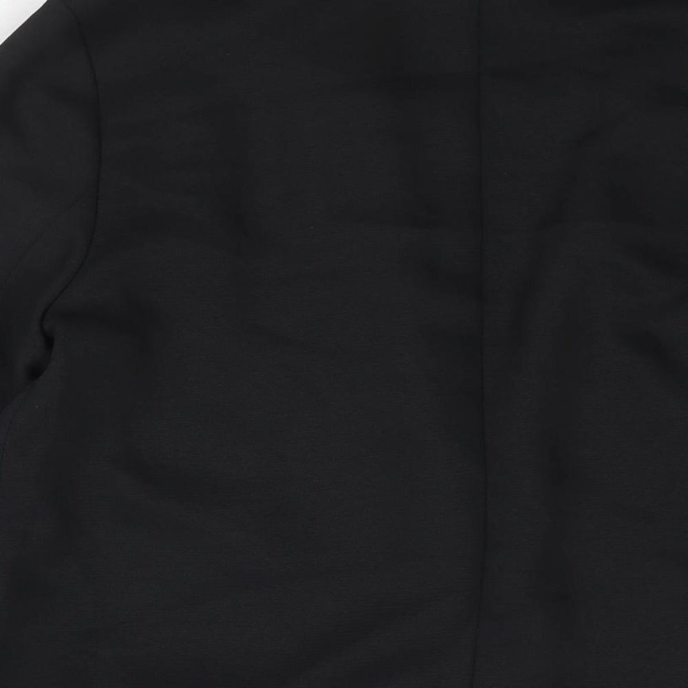 Oasis Womens Black Jacket Blazer Size 10 - Vented Cuff No Closure