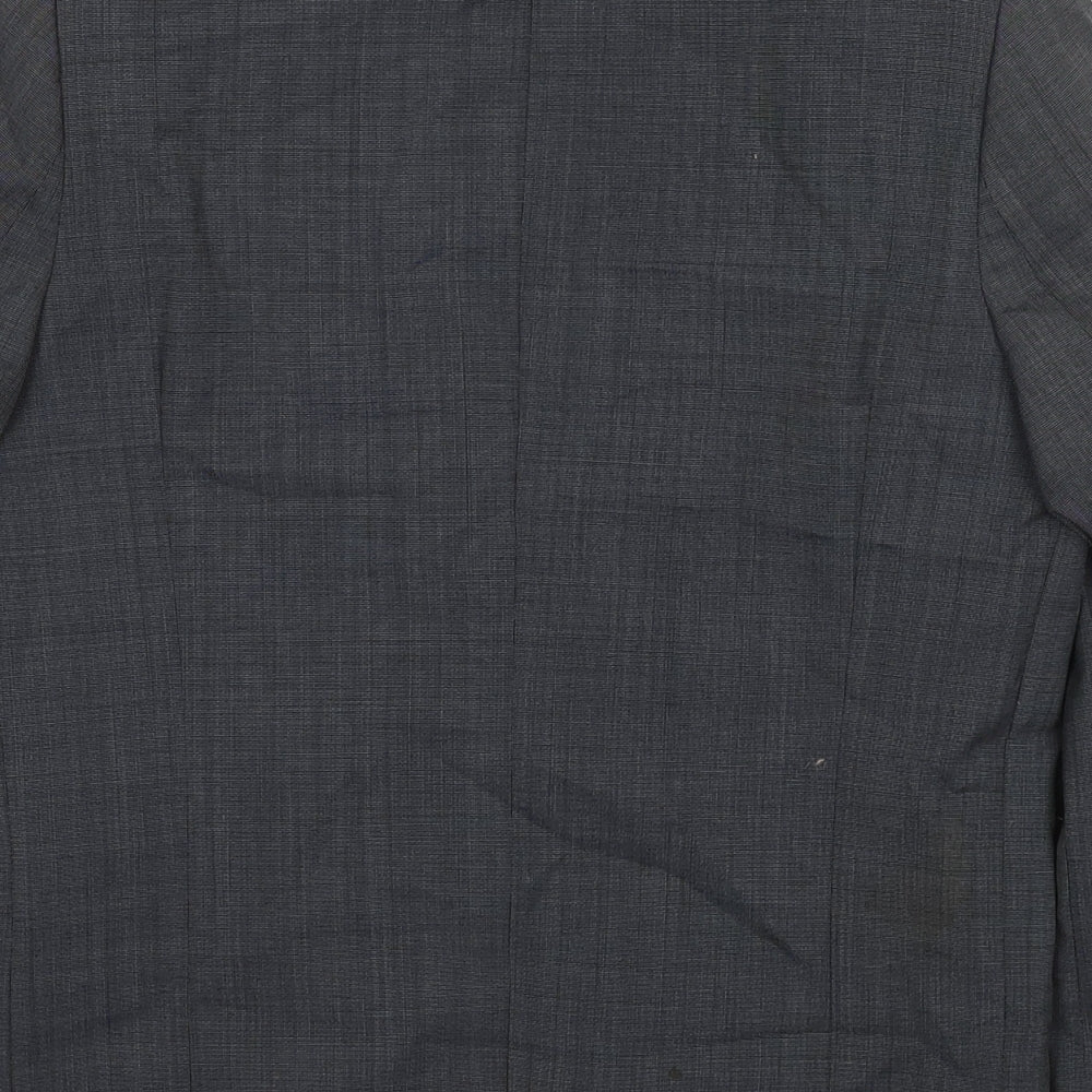 Autograph Boys Grey Jacket Blazer Size 12 Years Button