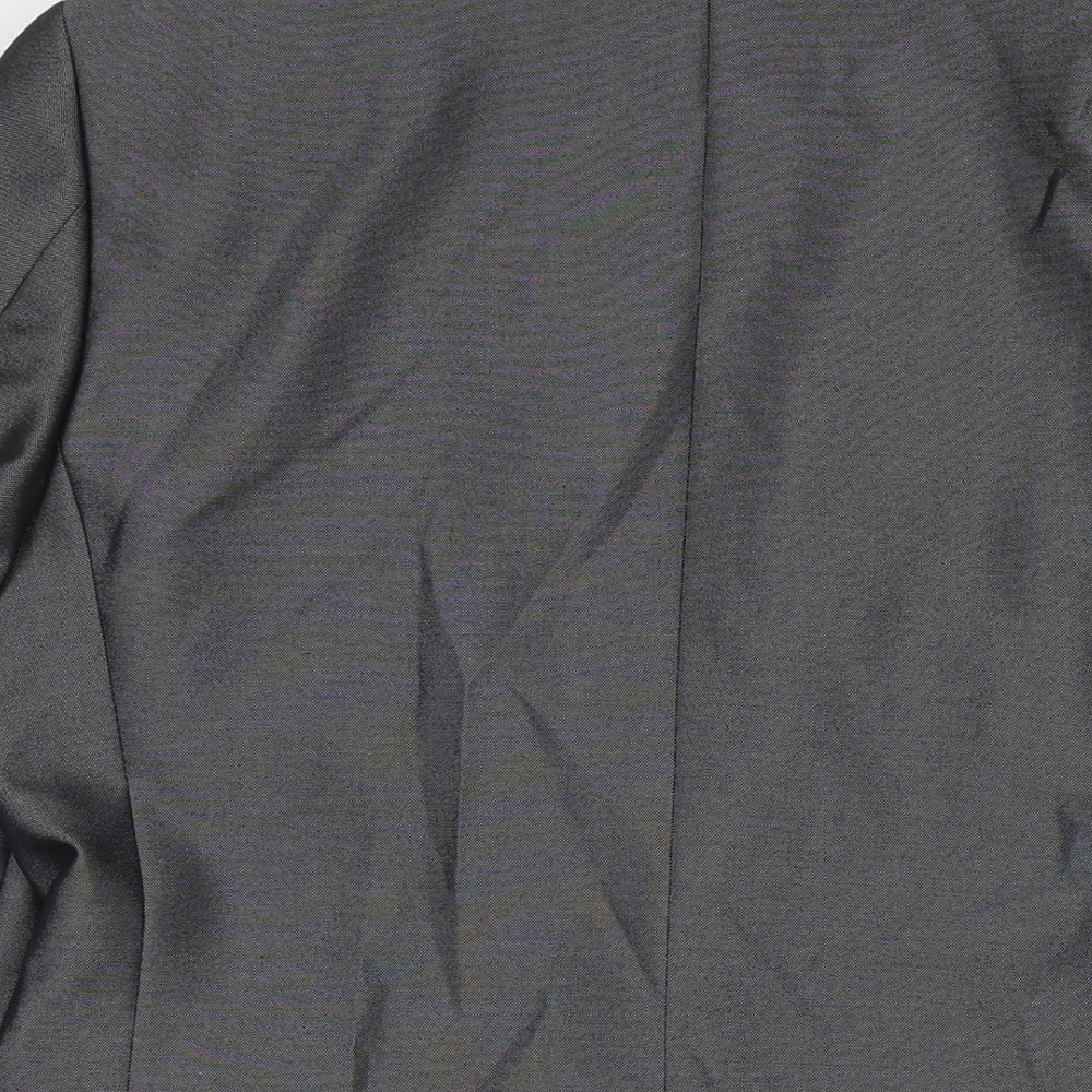 Taylor & Wright Mens Grey Polyester Jacket Suit Jacket Size 40 Regular