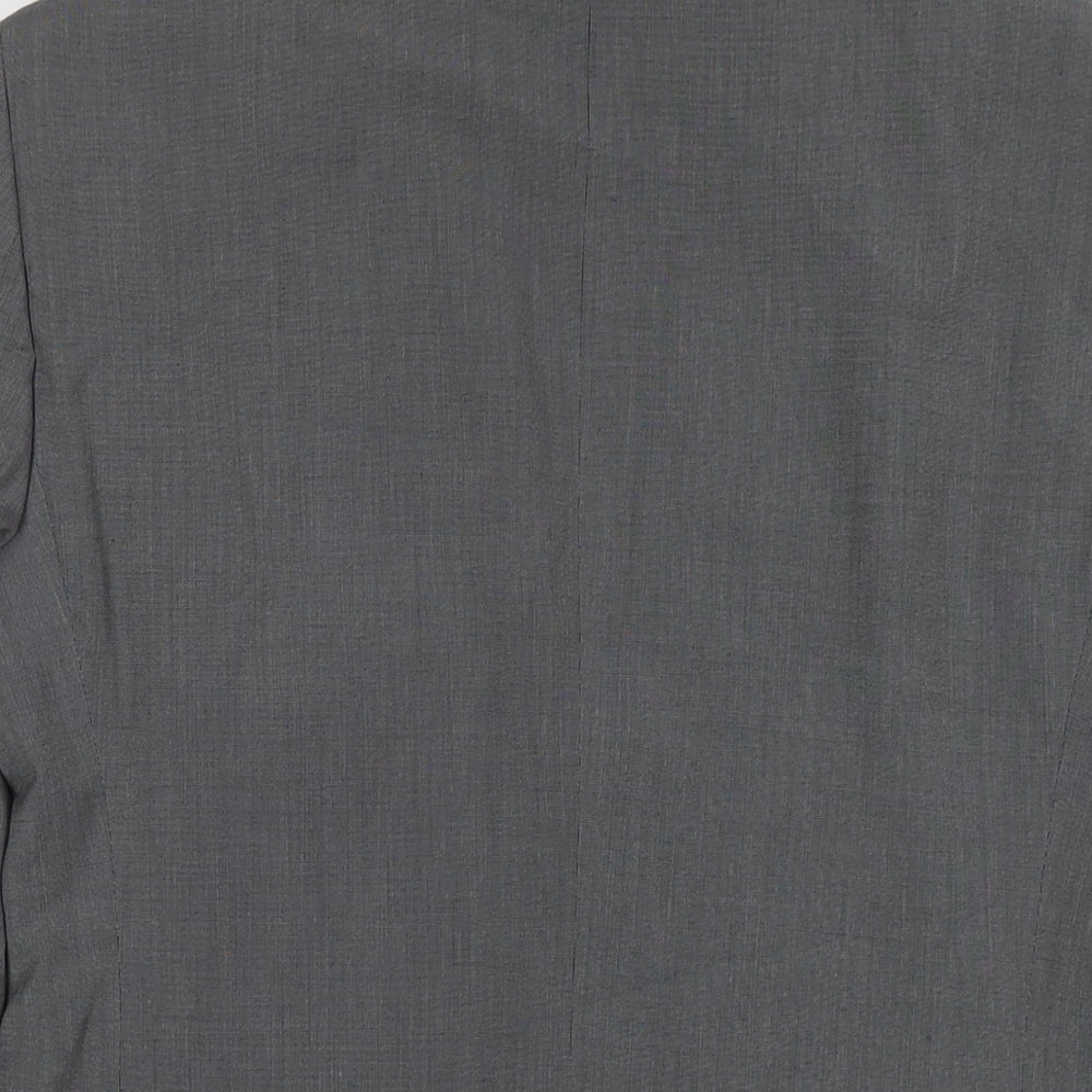 Taylor & Wright Mens Grey Polyester Jacket Suit Jacket Size 36 Regular