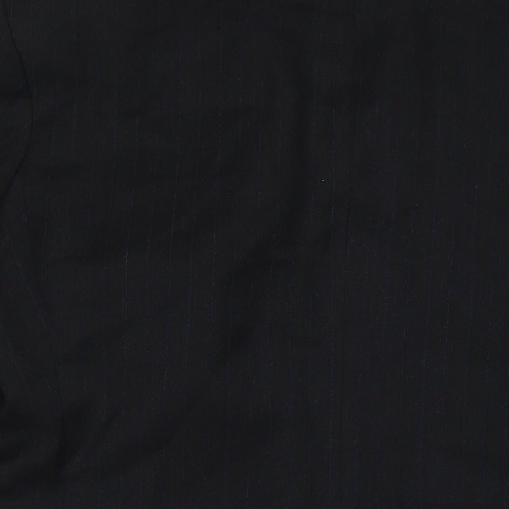 Marks & Spencer Mens Black Polyester Jacket Suit Jacket Size 40 Regular