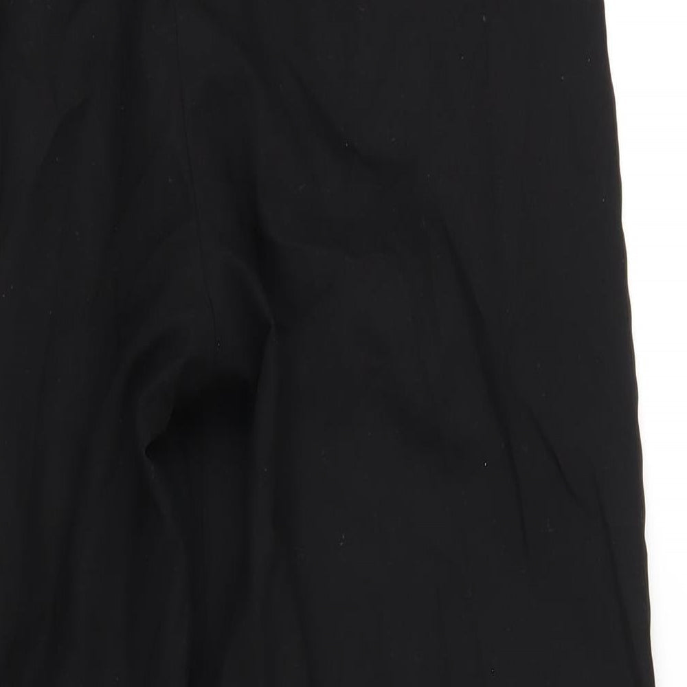 H&M Mens Black Polyester Tuxedo Suit Trousers Size 46 Regular