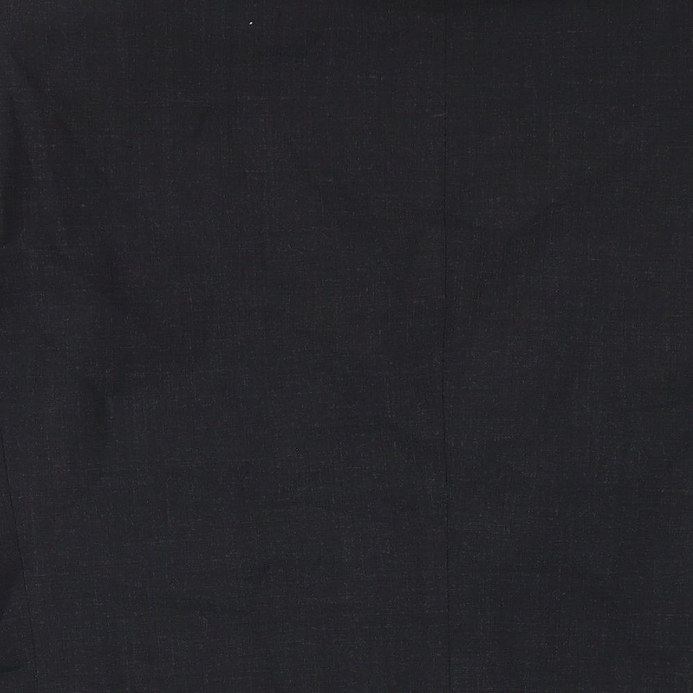 Marks & Spencer Mens Grey Polyester Jacket Blazer Size 44 Regular