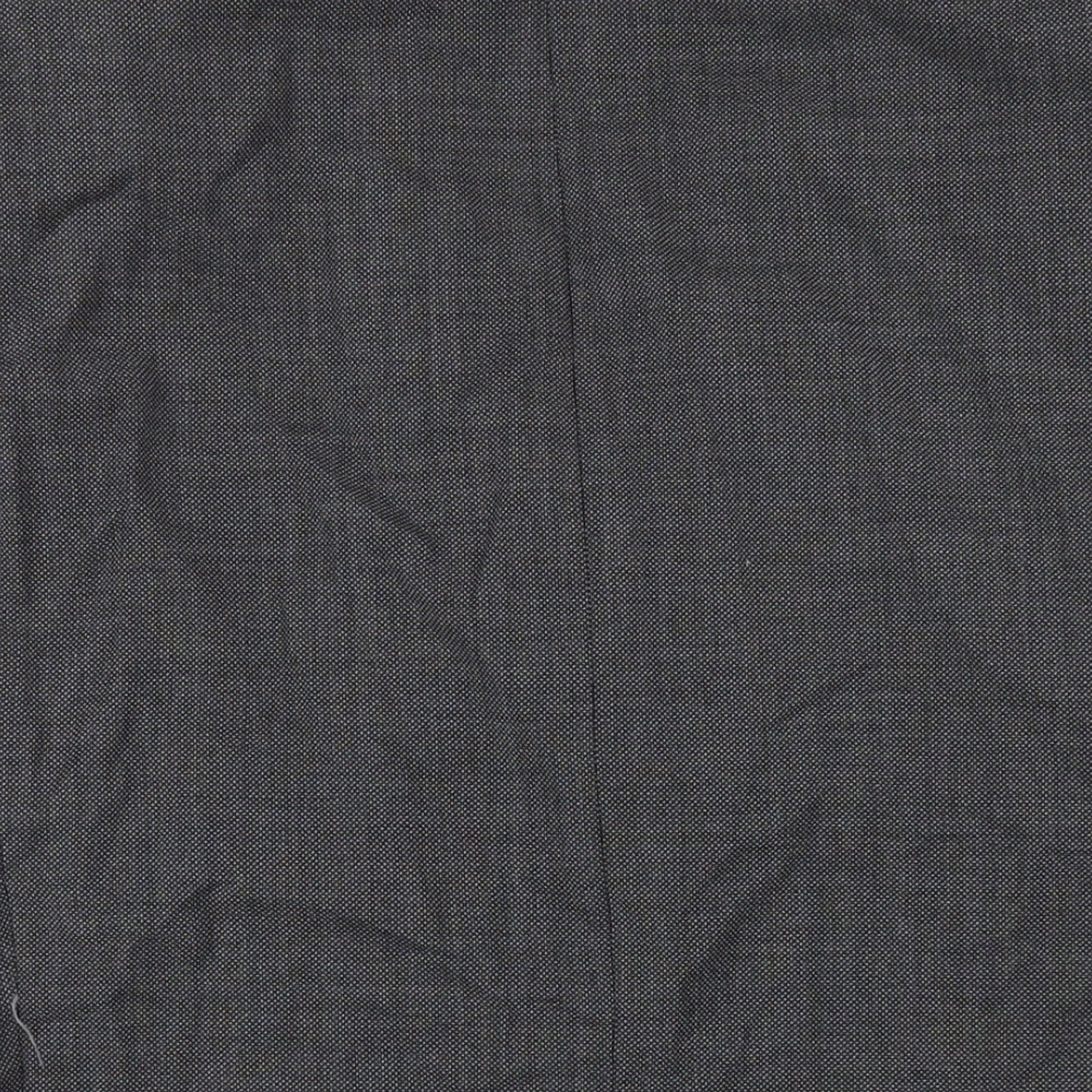 Marks & Spencer Mens Grey Wool Jacket Blazer Size 40 Regular