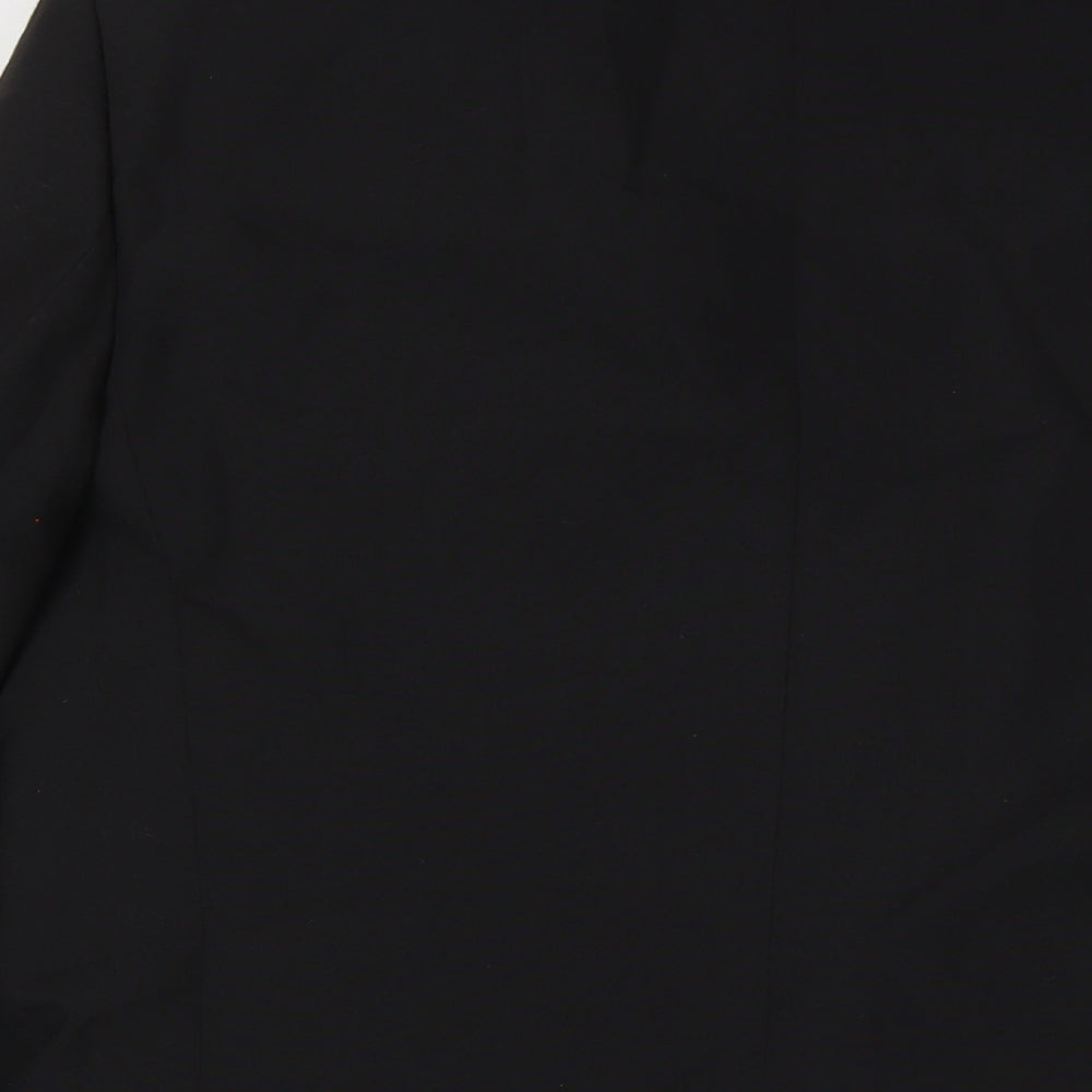 Varteks Mens Black Polyester Tuxedo Suit Jacket Size 44 Regular