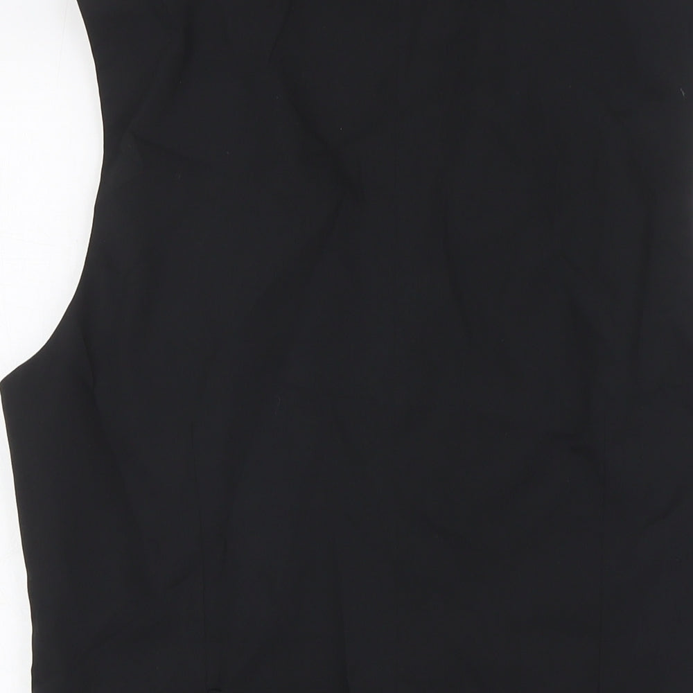 NEXT Mens Grey Gilet Waistcoat Size 36 Button