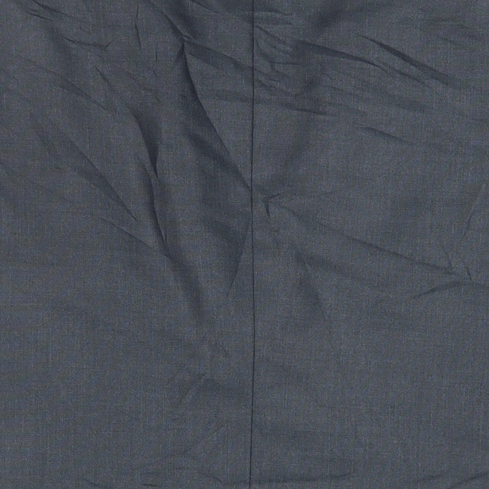 OneSixFive Mens Blue Polyester Jacket Suit Jacket Size 42 Regular