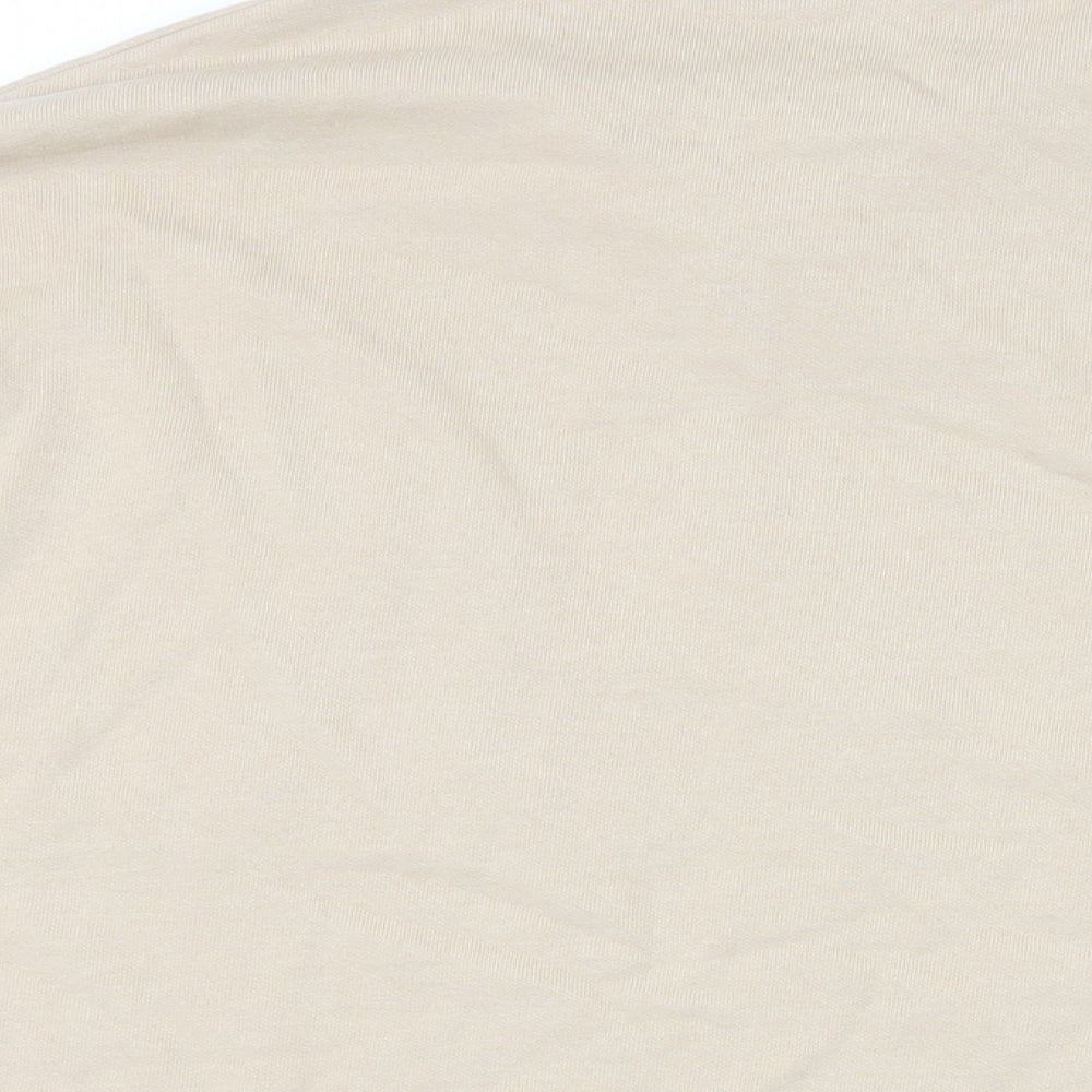 ASOS Mens Beige Cotton Pullover Sweatshirt Size M