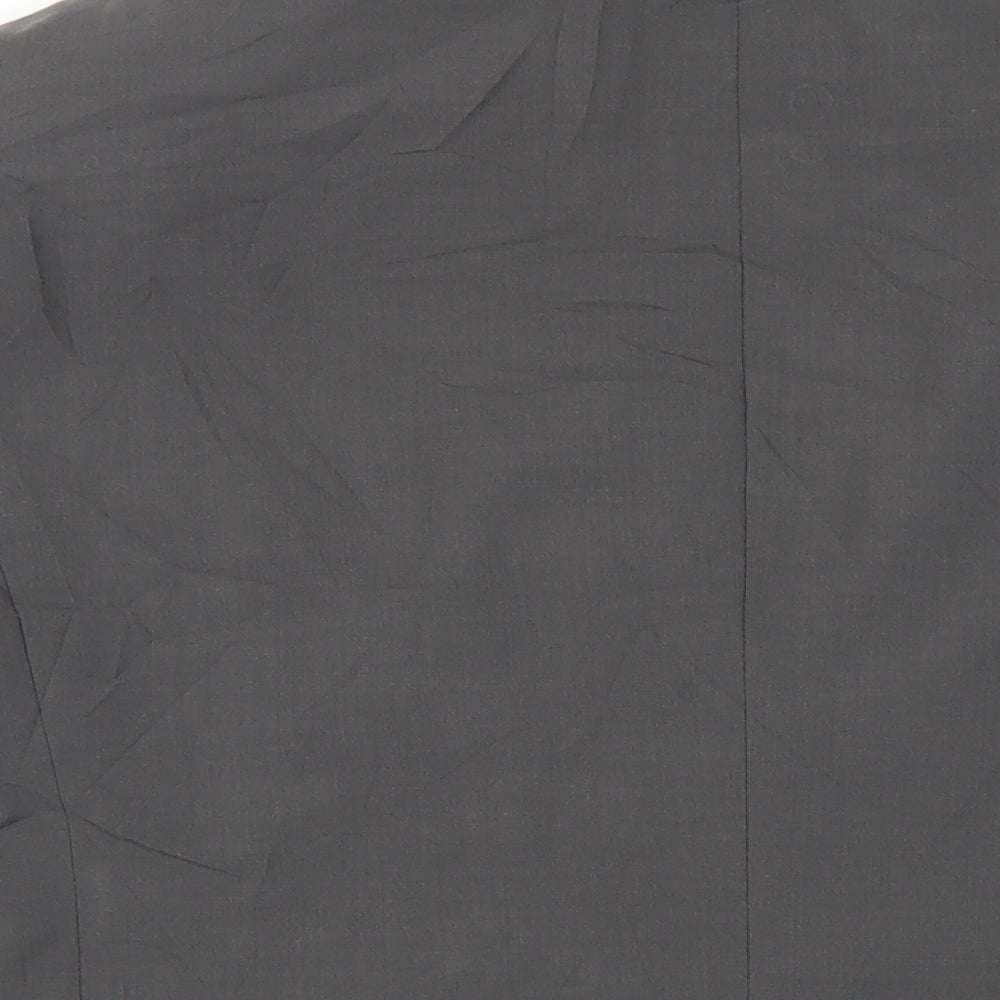 Marks & Spencer Mens Grey Polyester Jacket Suit Jacket Size 42 Regular