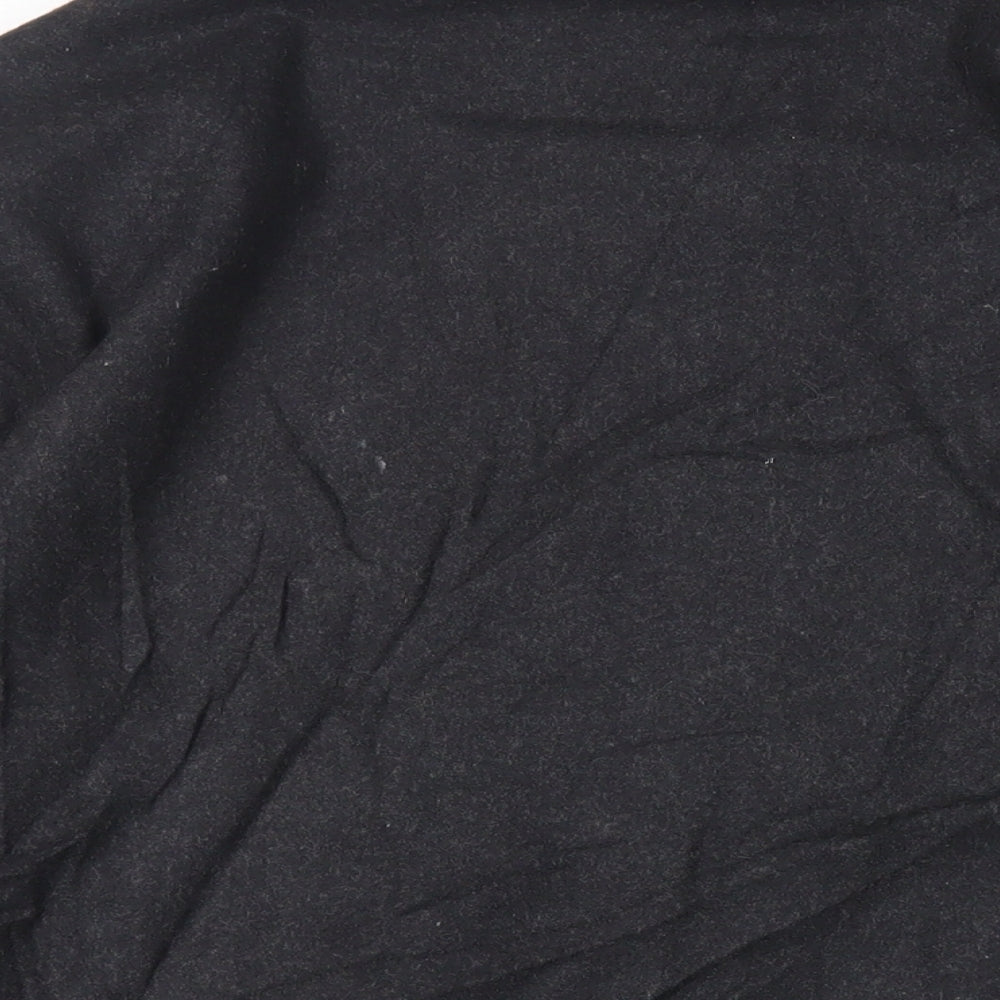 Saturdays Womens Black Bomber Jacket Jacket Size L Zip