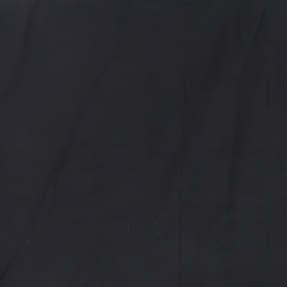 BHS Mens Black Polyester Jacket Suit Jacket Size 42 Regular