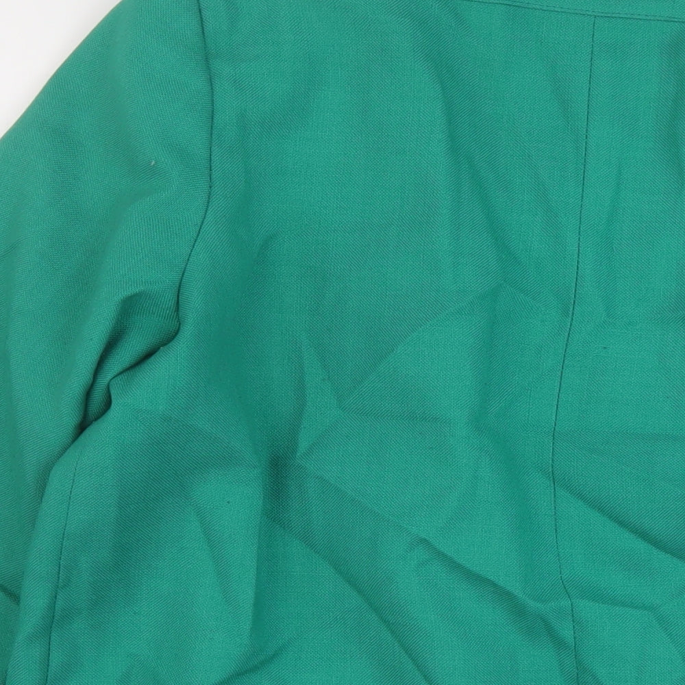 Classics Womens Green Jacket Size 12