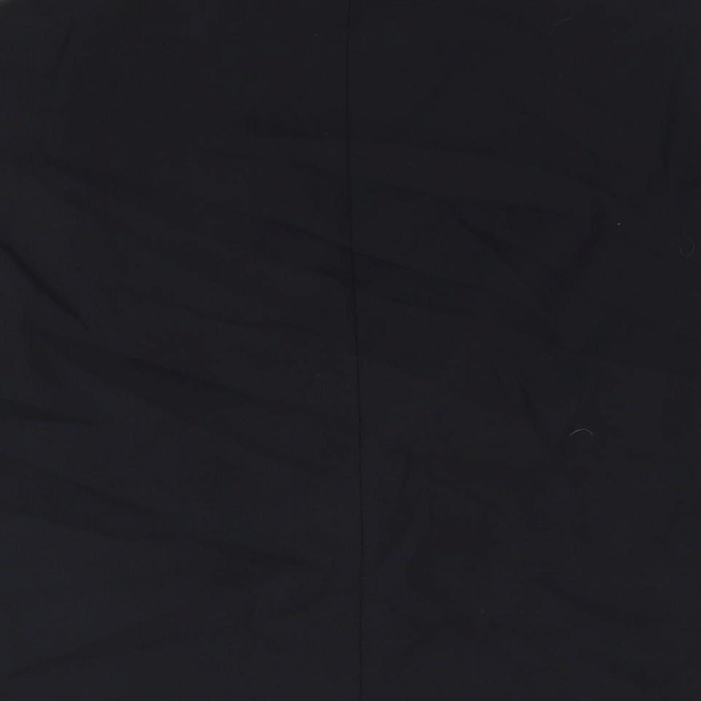 Benvenuto Mens Black Wool Jacket Suit Jacket Size 42 Regular