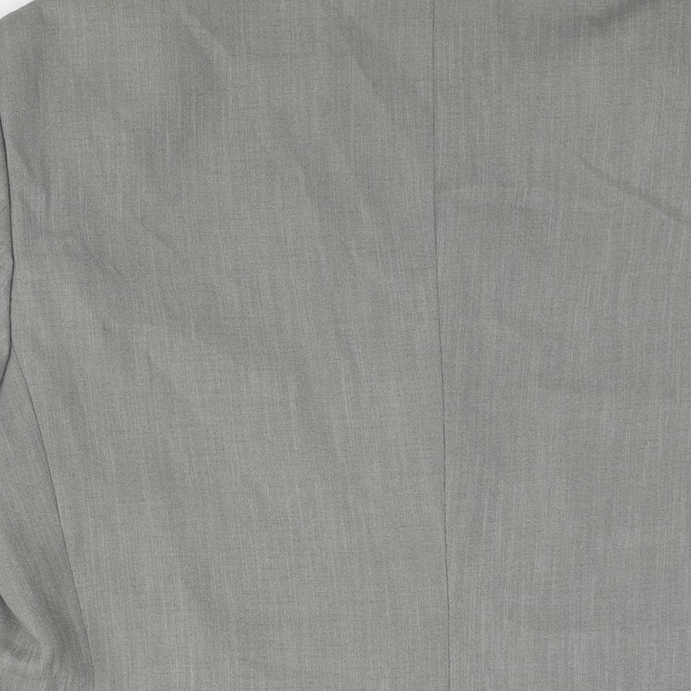 Wilson Mens Grey Polyester Jacket Suit Jacket Size 38 Regular