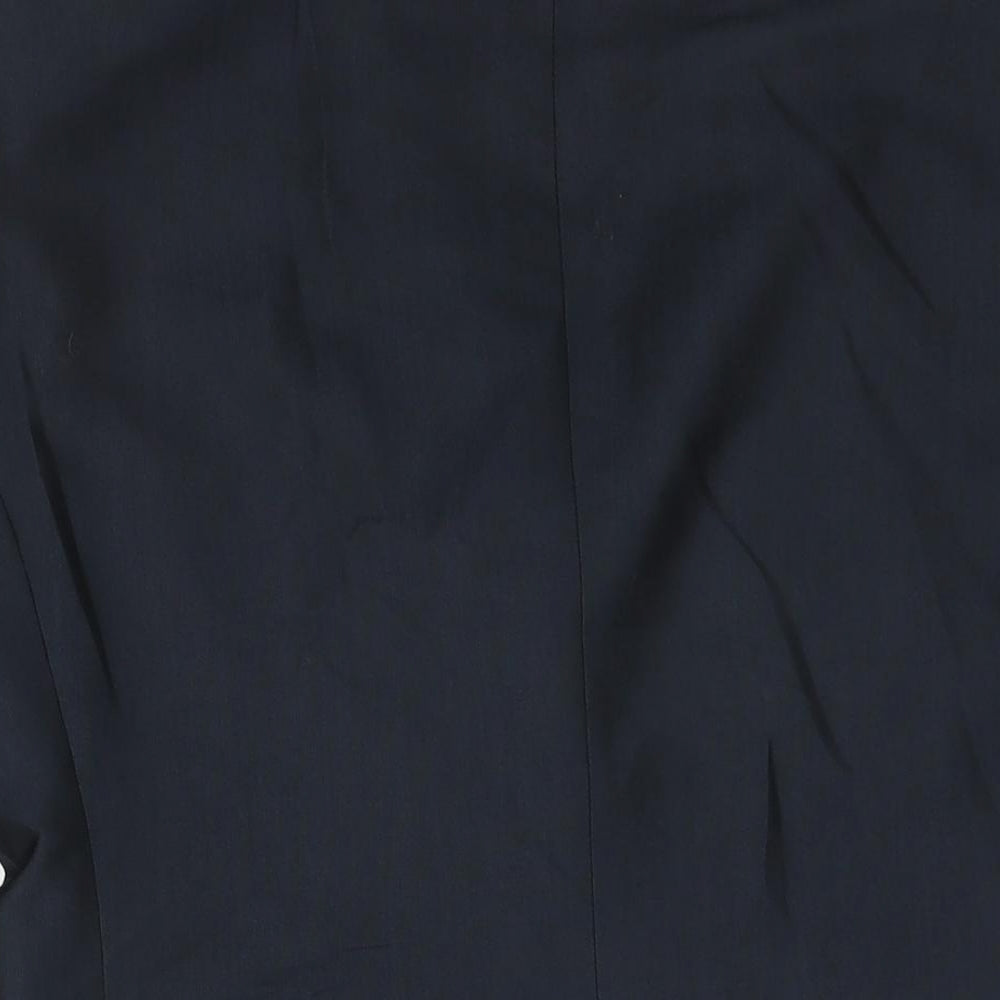 NEXT Mens Blue Polyester Jacket Suit Jacket Size 36 Regular