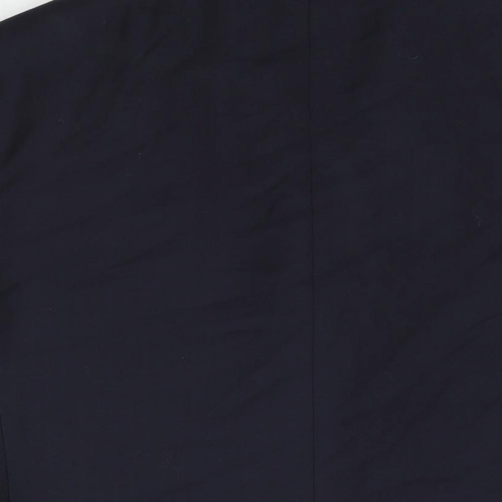 Marks & Spencer Mens Blue Polyester Jacket Suit Jacket Size 42 Regular