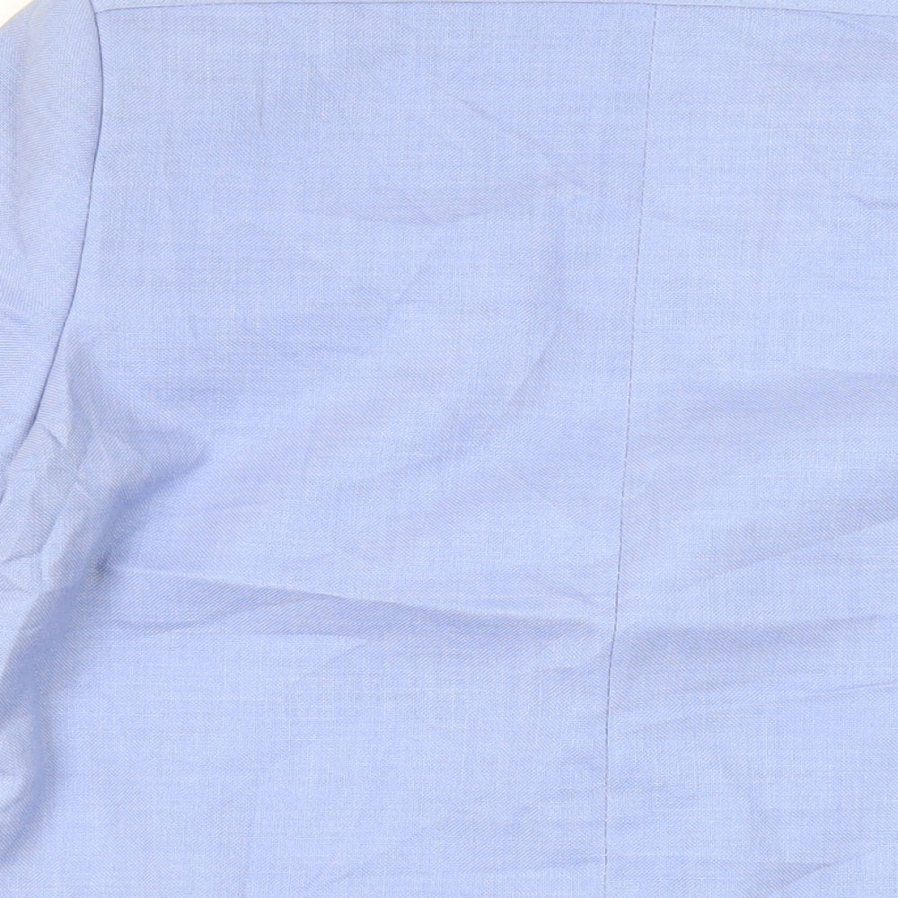 Miss Smith Womens Blue Jacket Blazer Size 12 - Open