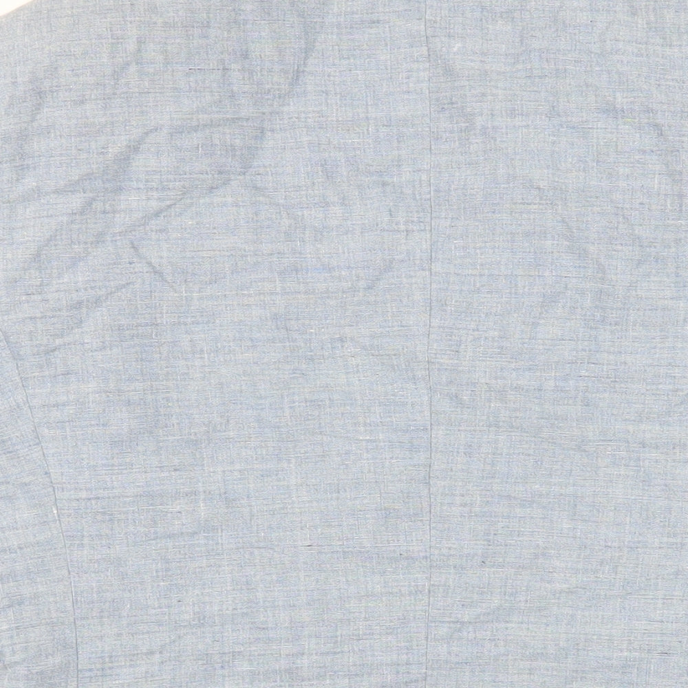 NEXT Mens Blue Cotton Jacket Suit Jacket Size 38 Regular