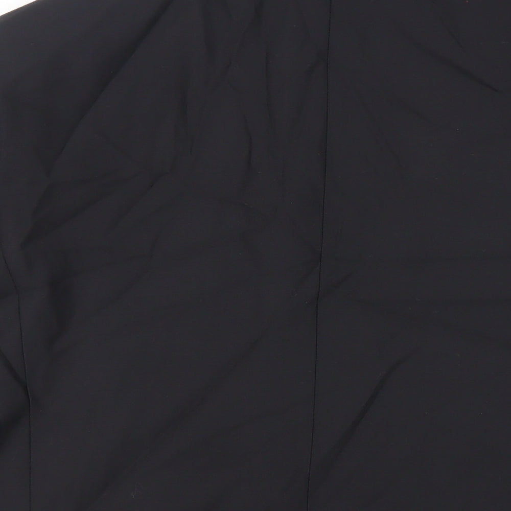 Marks & Spencer Mens Black Wool Tuxedo Suit Jacket Size 40 Regular