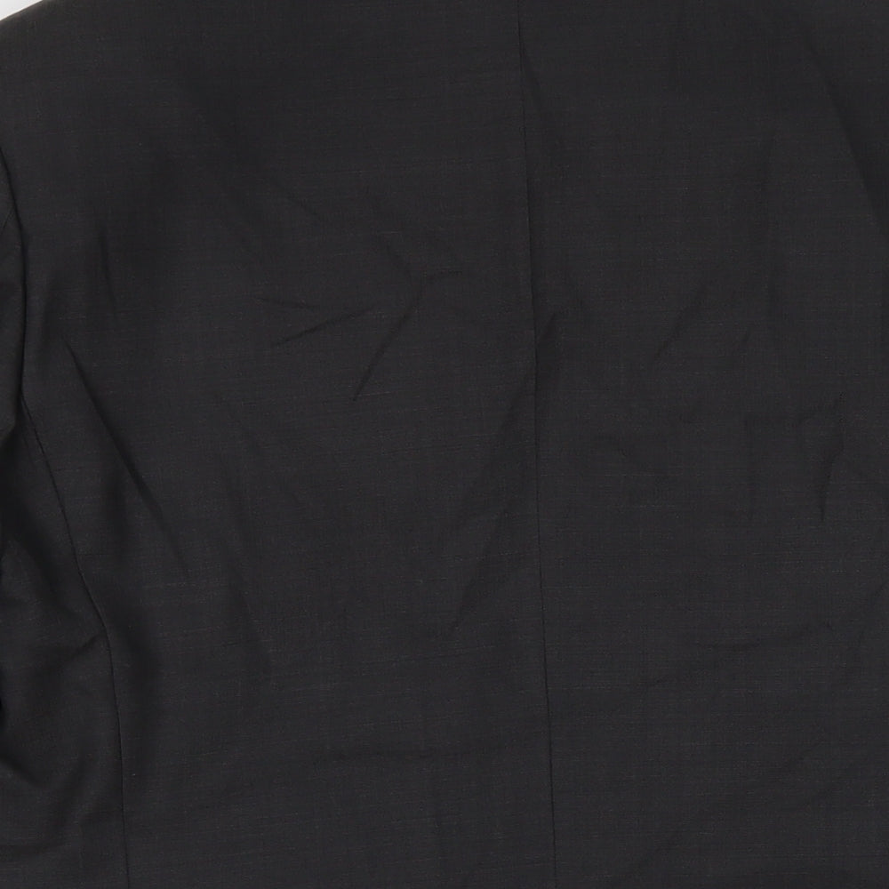 Marks & Spencer Mens Grey Wool Jacket Suit Jacket Size 40 Regular