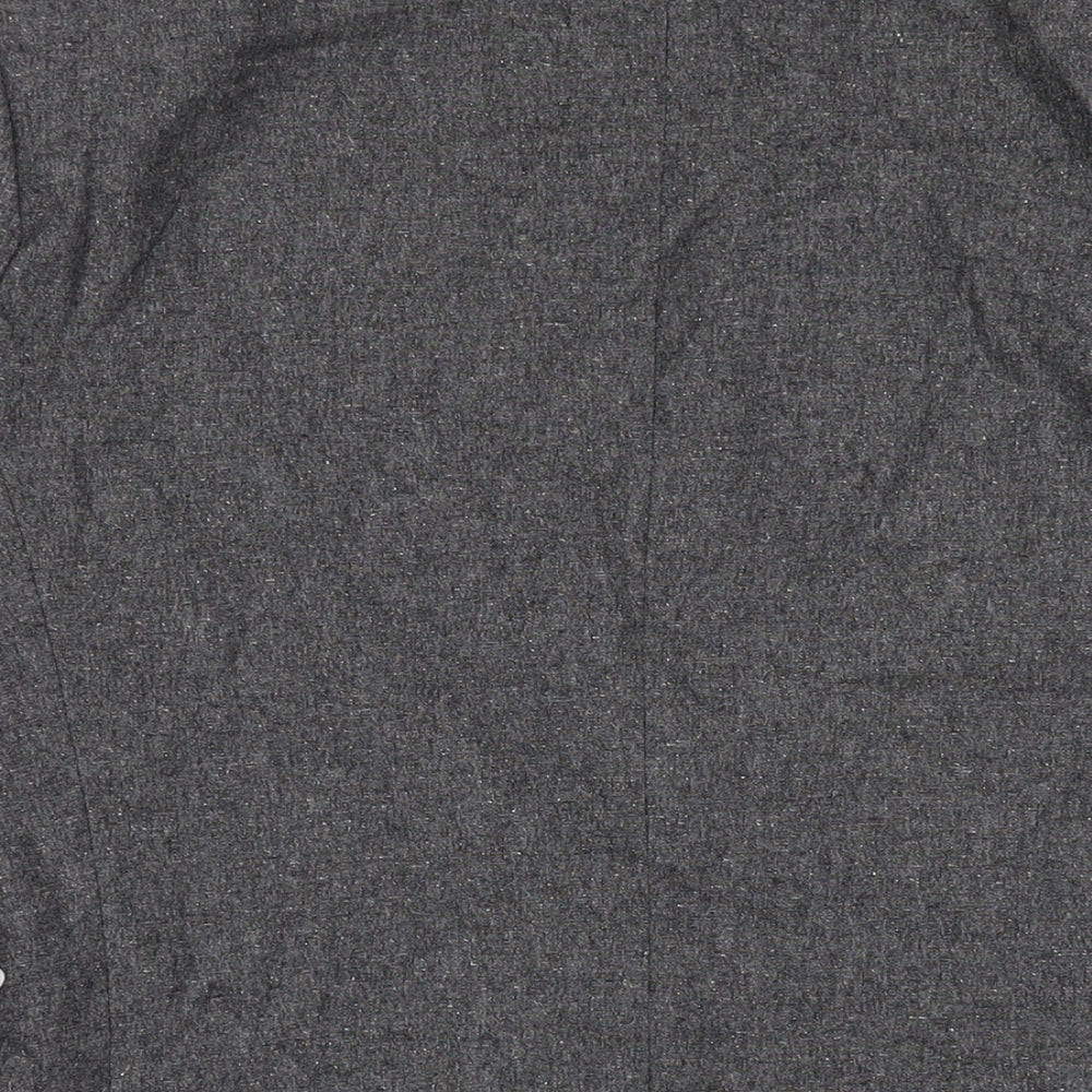 NEXT Mens Grey Wool Jacket Suit Jacket Size 40 Regular