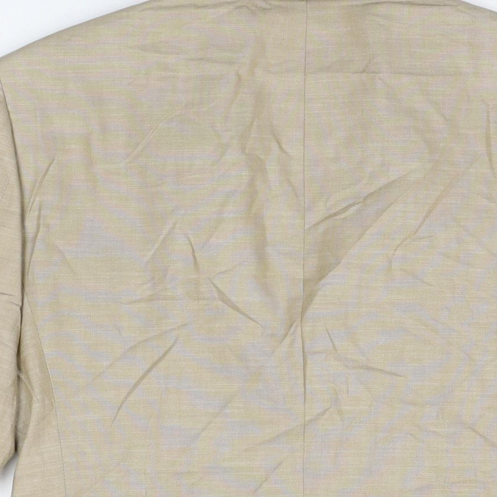 Bonobos Mens Beige Cotton Jacket Suit Jacket Size 36 Regular