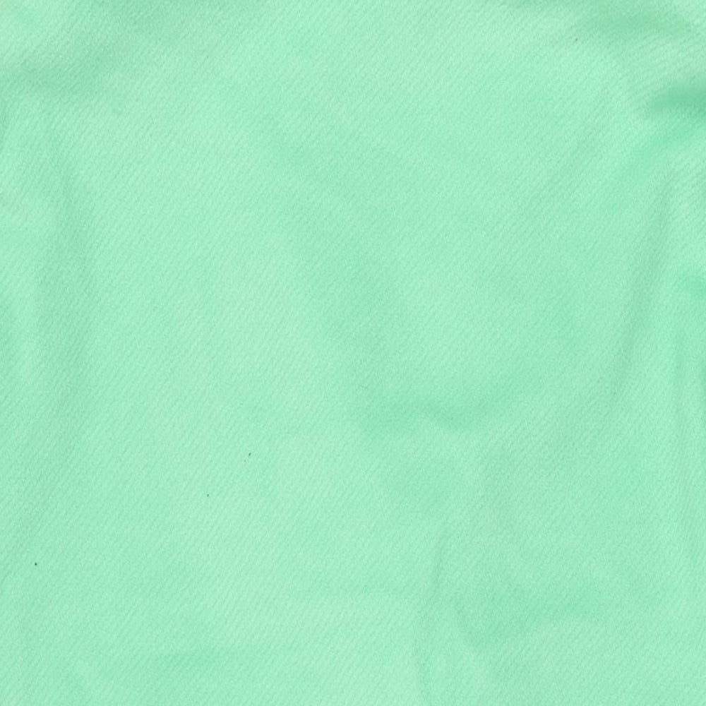 Marks & Spencer Womens Green Overcoat Coat Size 12 Button