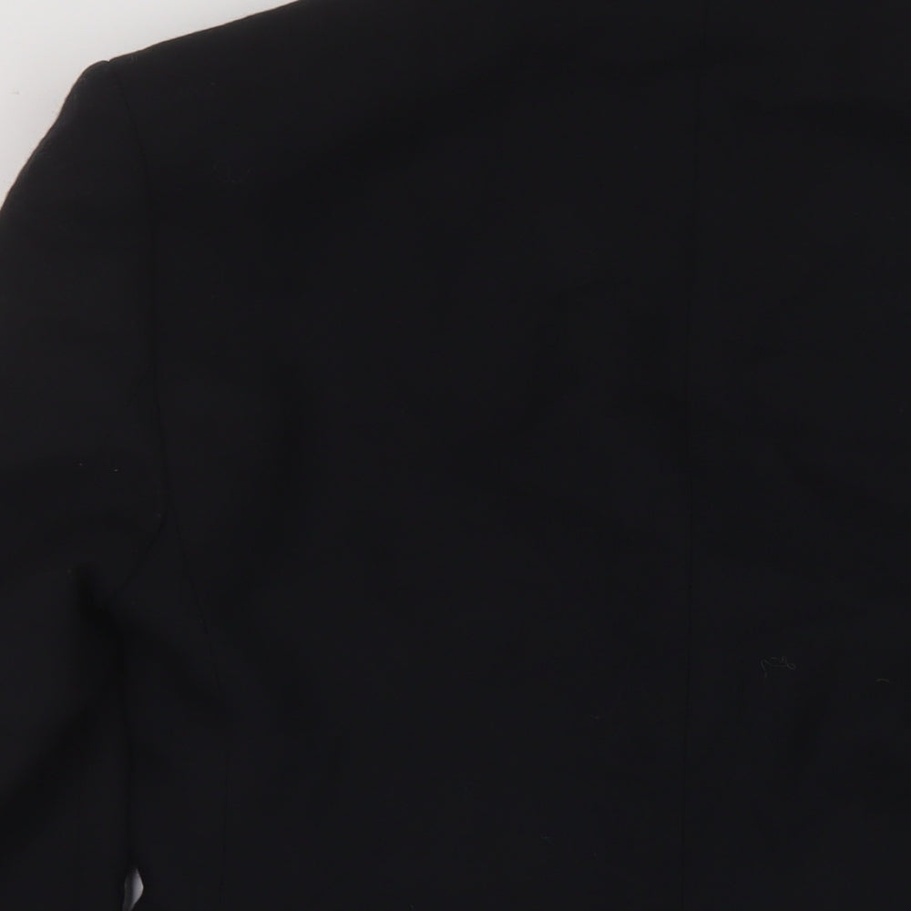 Marks & Spencer Womens Black Jacket Size 10 Button