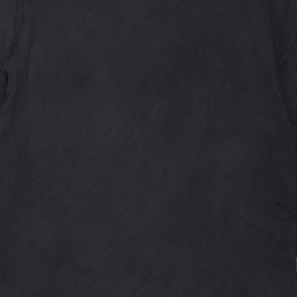 Phase Eight Womens Grey Geometric Polyester Tunic Blouse Size 10 Round Neck