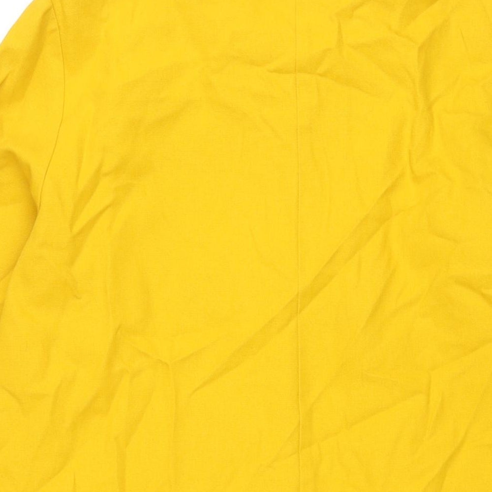 COS Womens Yellow Jacket Size 8 Button