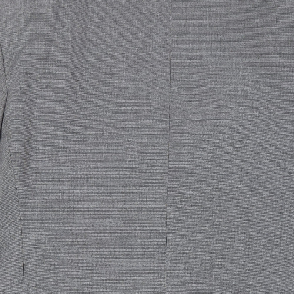 Marks & Spencer Mens Grey Polyester Jacket Suit Jacket Size 38 Regular - Limited Edition