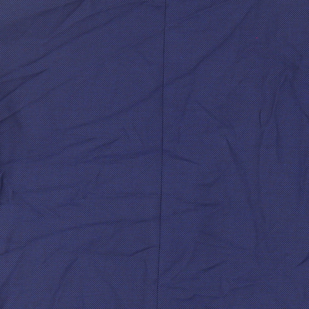 Marks & Spencer Mens Blue Polyester Jacket Suit Jacket Size 40 Regular