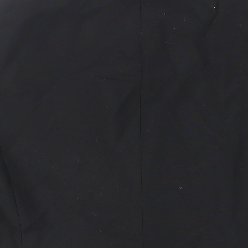 Turo Mens Black Wool Tuxedo Suit Jacket Size 40 Regular