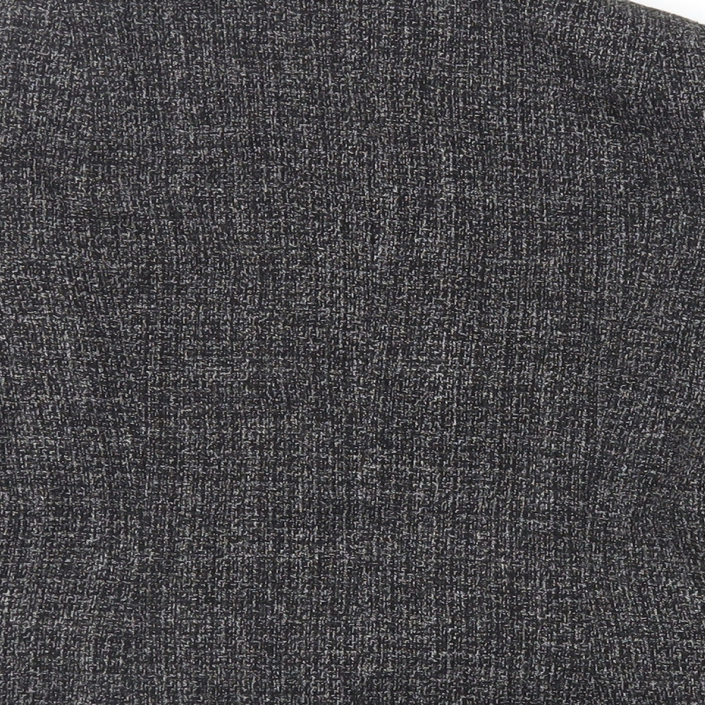 Debenhams Womens Grey Jacket Blazer Size 10 Button