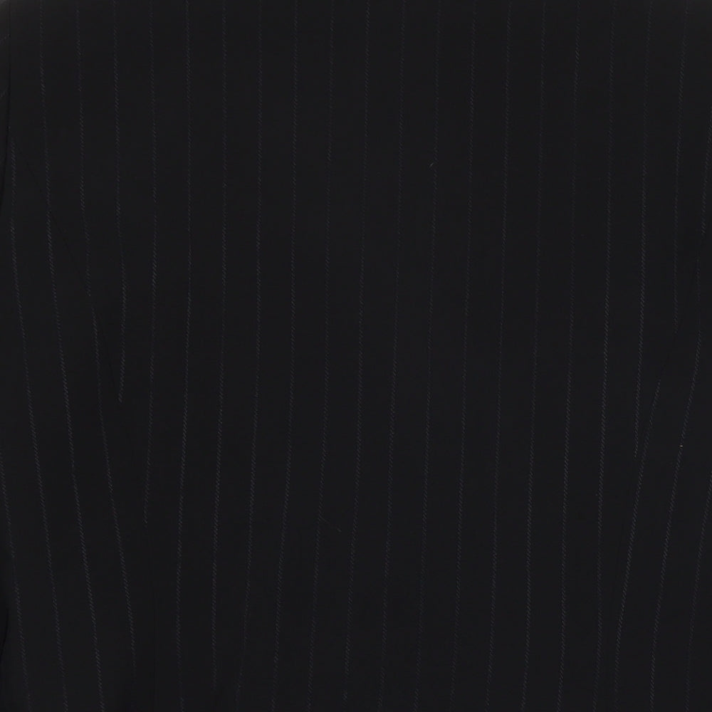 Bonmarché Womens Black Jacket Blazer Size 12 Button