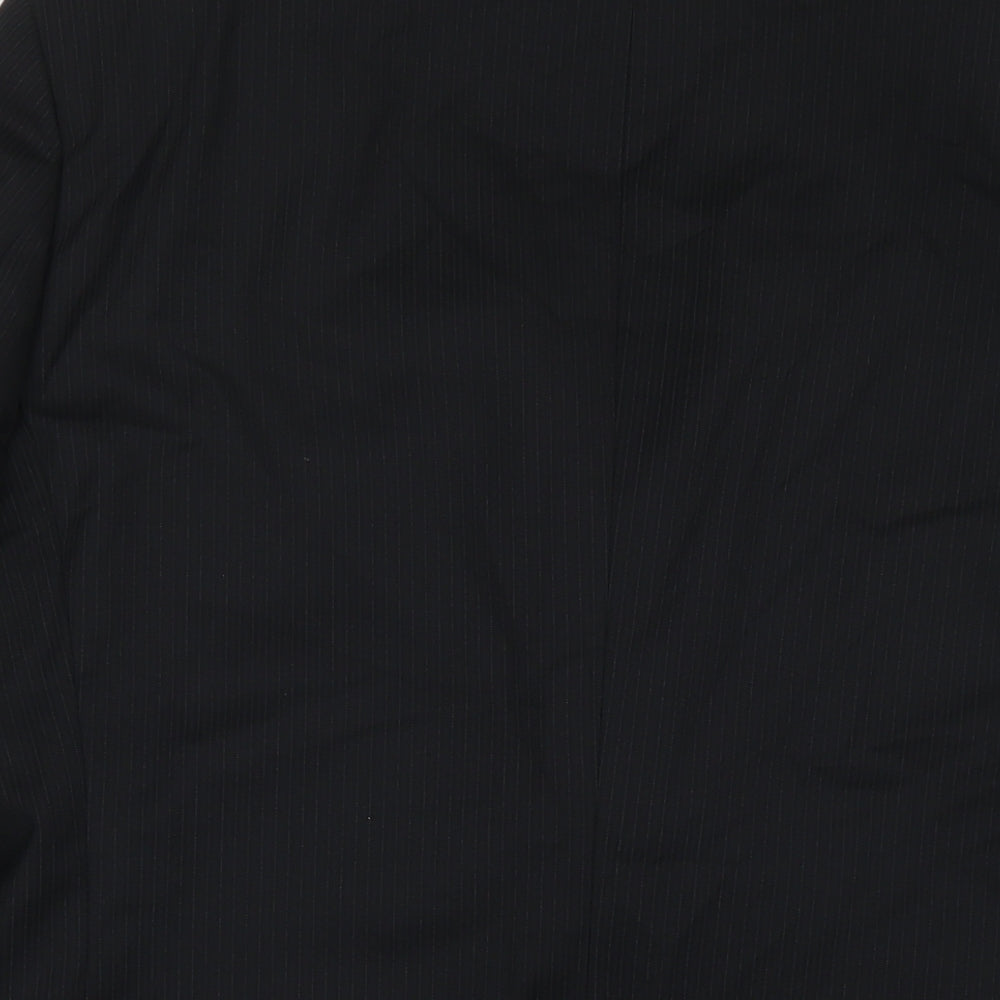 NEXT Mens Black Wool Jacket Suit Jacket Size 40 Regular