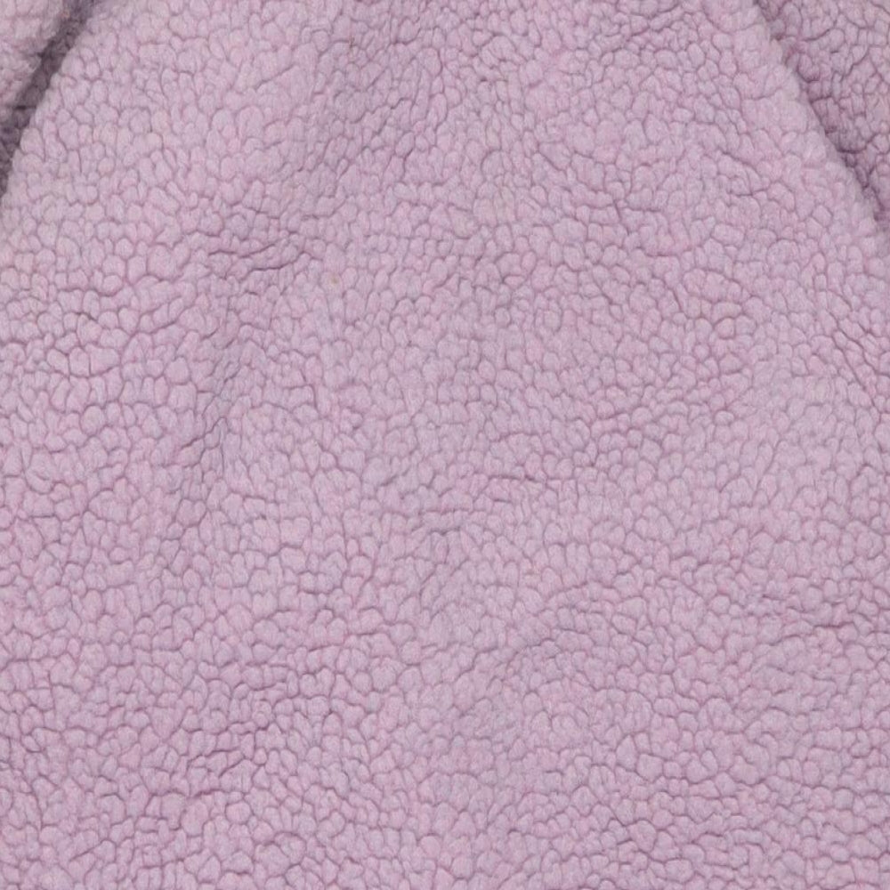 PRETTYLITTLETHING Womens Purple Overcoat Coat Size 8 Button