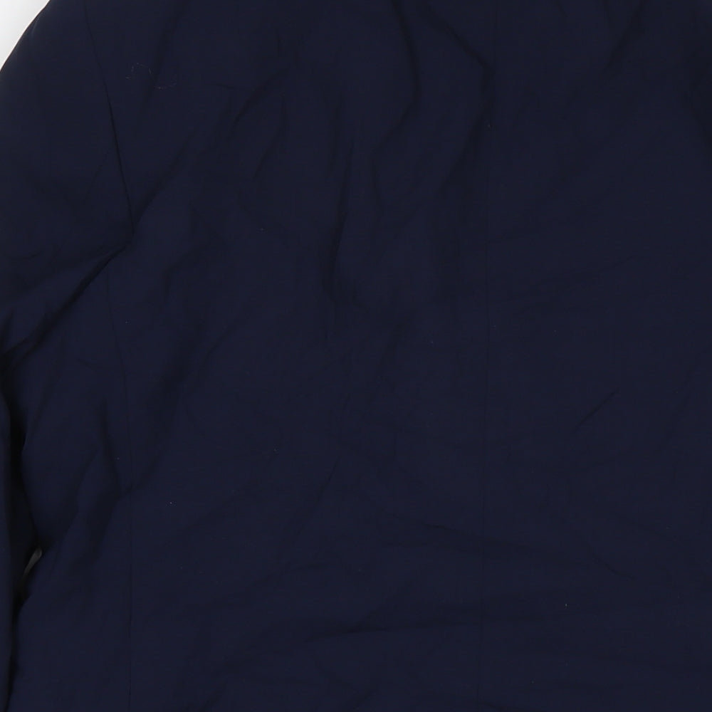 Marks & Spencer Mens Blue Wool Jacket Suit Jacket Size 42 Regular