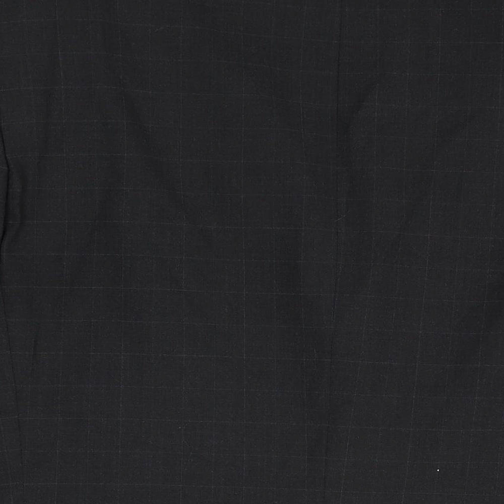 Marks & Spencer Mens Black Polyester Jacket Suit Jacket Size 44 Regular