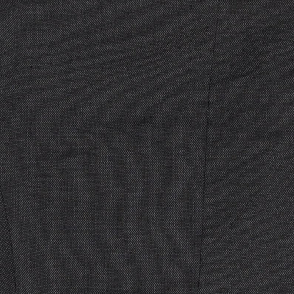 Marks & Spencer Mens Black Wool Jacket Suit Jacket Size 42 Regular
