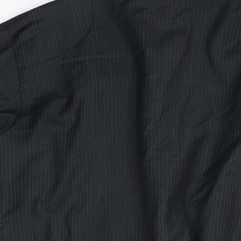 Modern Amusement Mens Black Jacket Coat Size S Zip