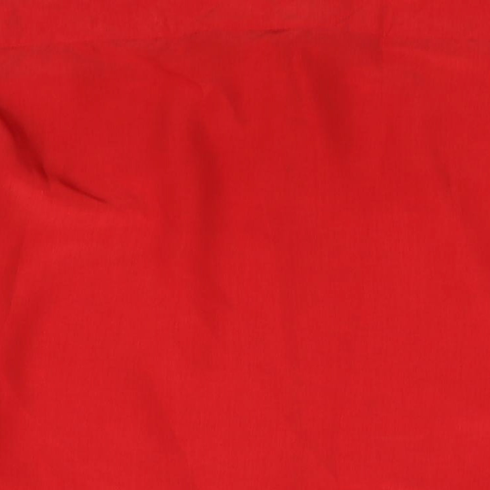 Gerry Weber Womens Red Polyester Basic Button-Up Size 10 Collared