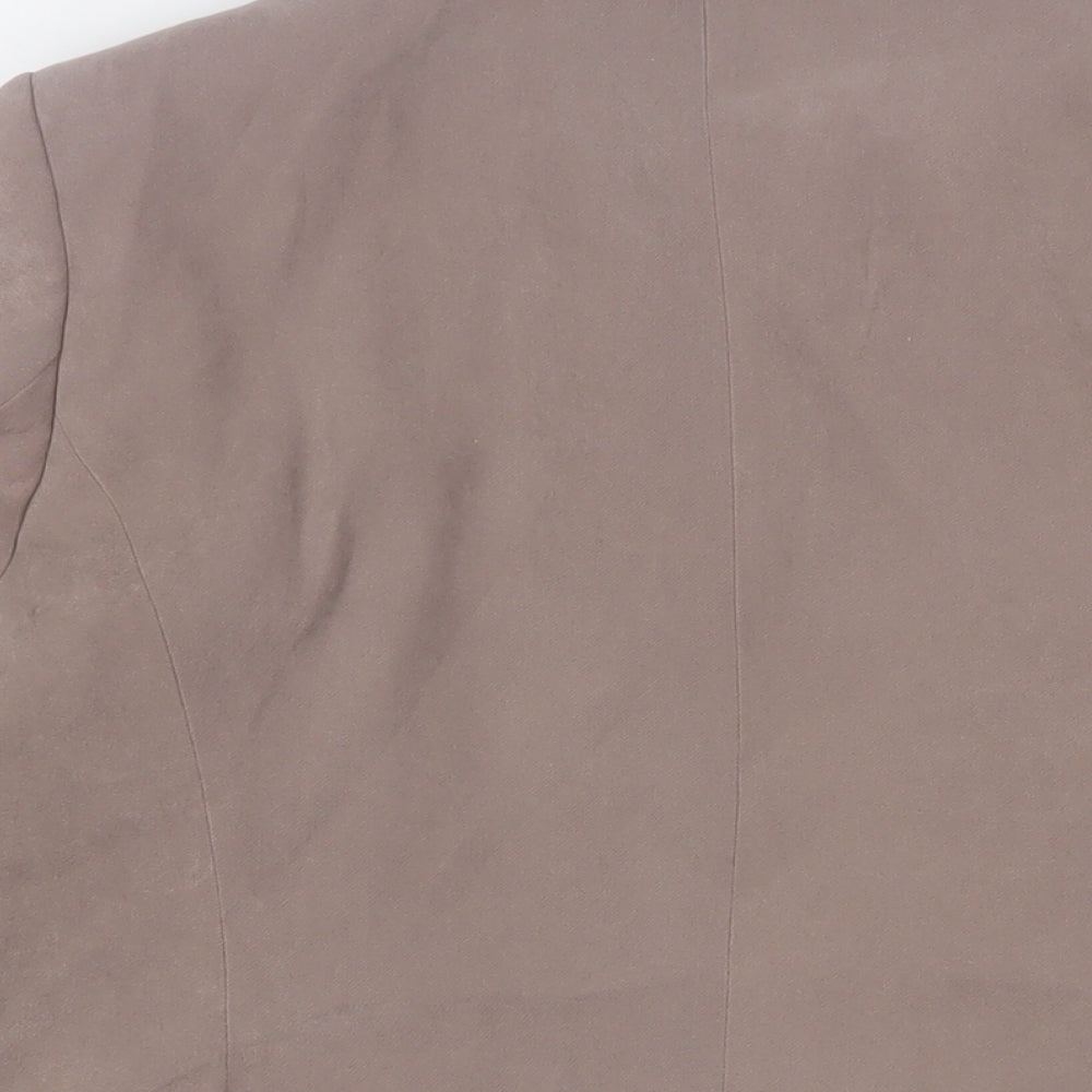Bonmarché Womens Brown Jacket Size 16 Zip