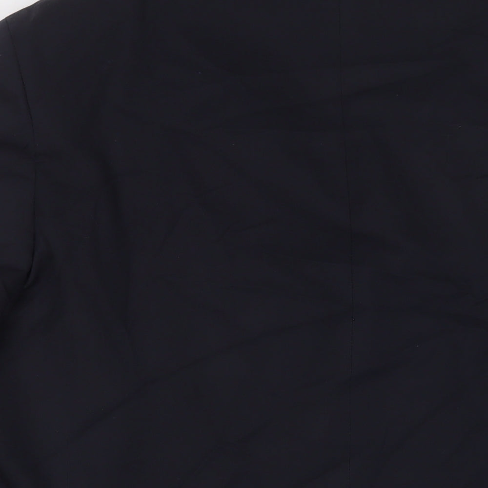 Marks & Spencer Mens Blue Polyester Jacket Suit Jacket Size 46 Regular