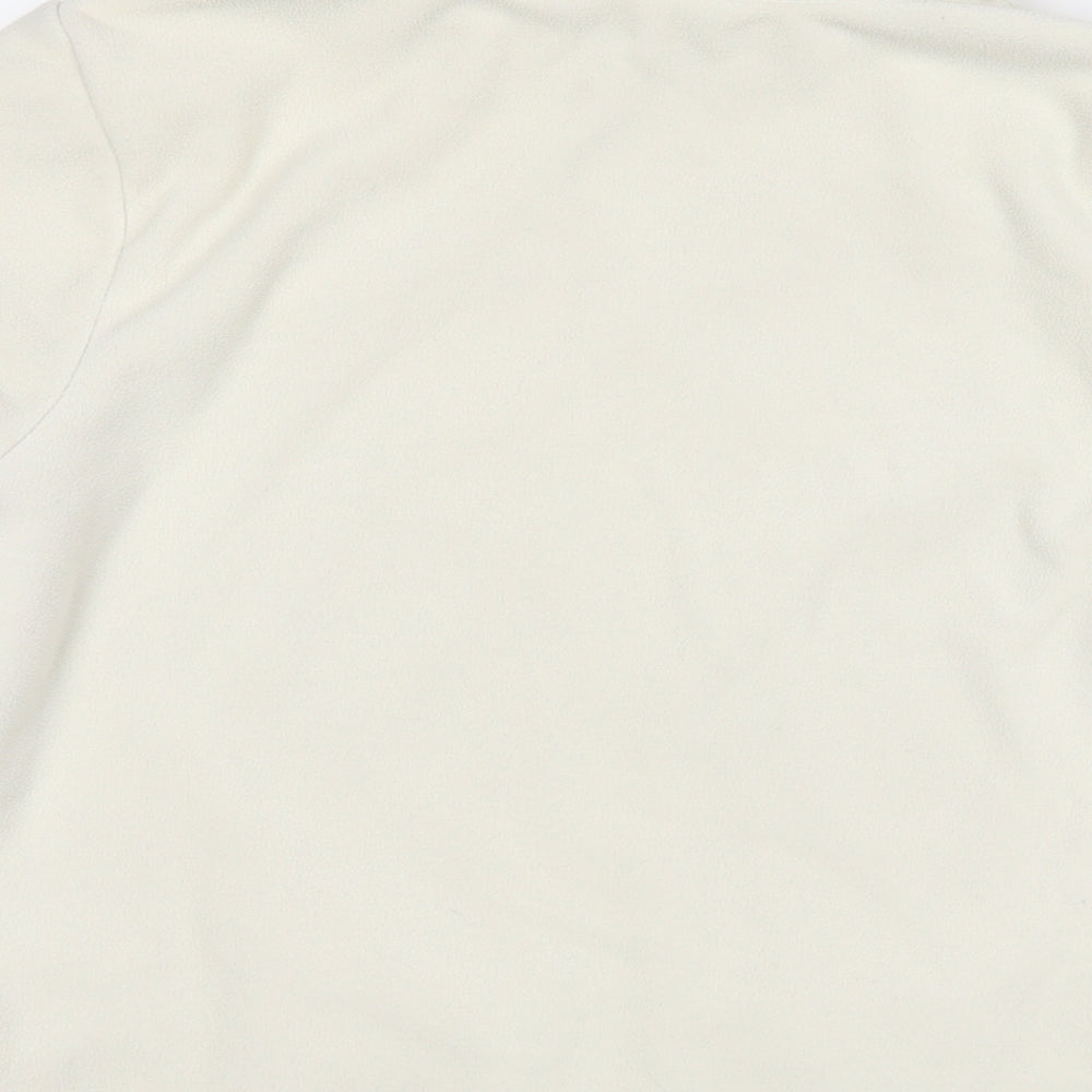 BHS Womens White Jacket Size 12 Zip